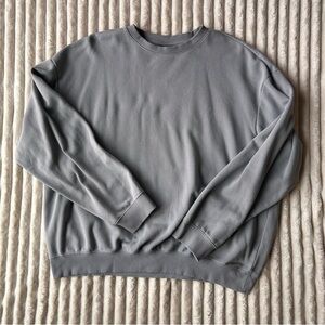 H&M Men's Light Gray Crewneck Sweater